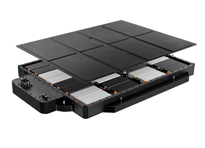 电芯间弹性支撑