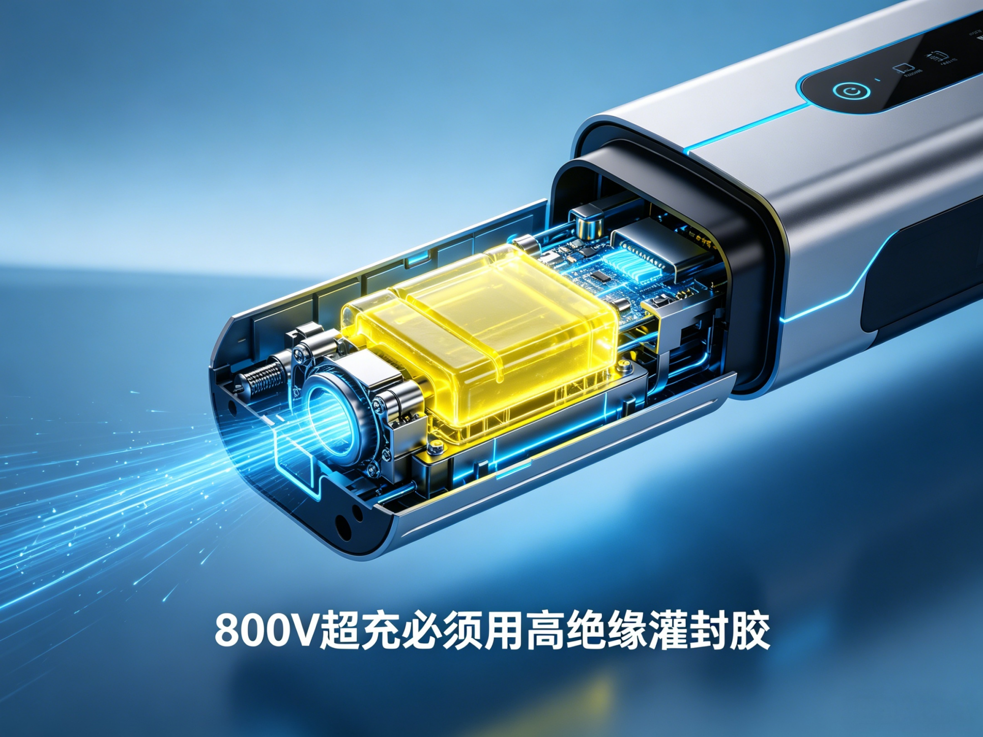 为什么800V超充必须用高绝缘灌封胶？